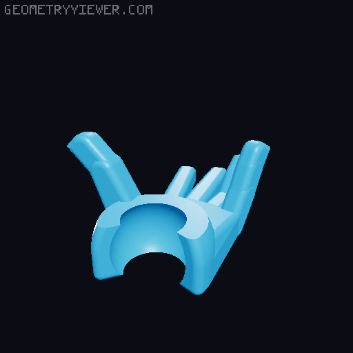 CARBON 13 Printable Jointed Figure - Type M - Beta files 3D model thumbnail