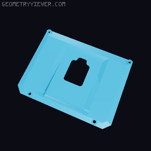 Havoc F v4 - Lifter Antweight Combat Robot 3D model thumbnail