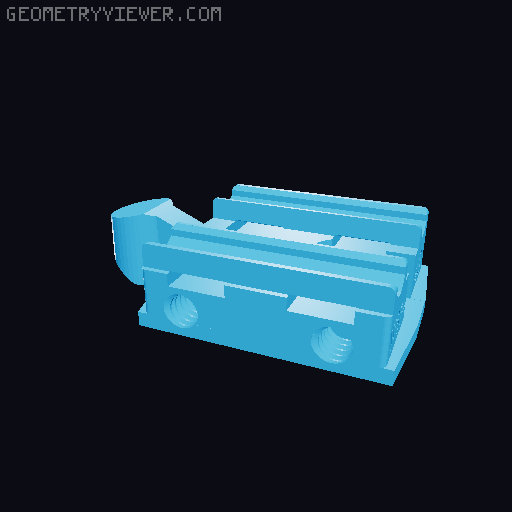 Wooden railway bridges for Stemfie - Mosty dřevěné vláčkodráhy pro Stemfie 3D model thumbnail