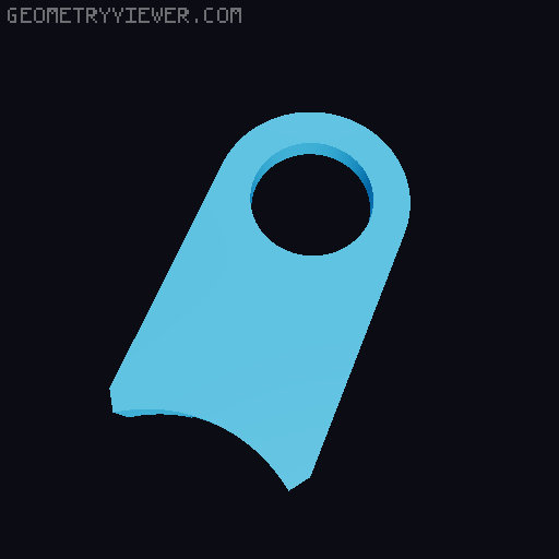 German helmet - Lockable trailer hitch cap 3D model thumbnail