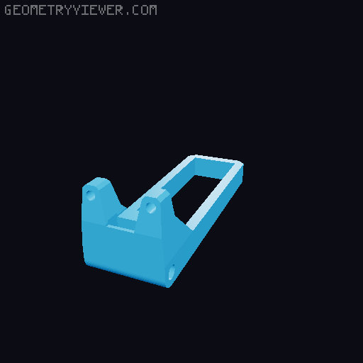 Yeethammer Flip Up Sight 3D model thumbnail