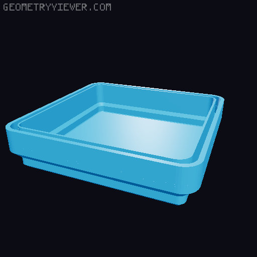 Cardboard Gridfinity Bins (rebuilt for better accuracy) 3D model thumbnail