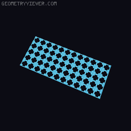 Thin Gridfinity Magnet Base - up to 12x12 3D model thumbnail