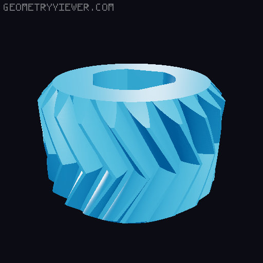 Top Hat Jellyfish Swimming - Mechanical Interactive Art 3D model thumbnail