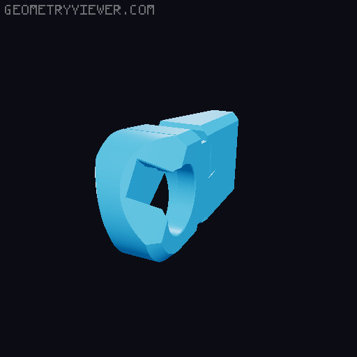 GearHead Quest 2 Strap 3D model thumbnail