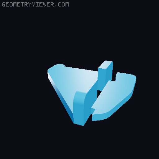 DDD Printable Wall Control System 3D model thumbnail