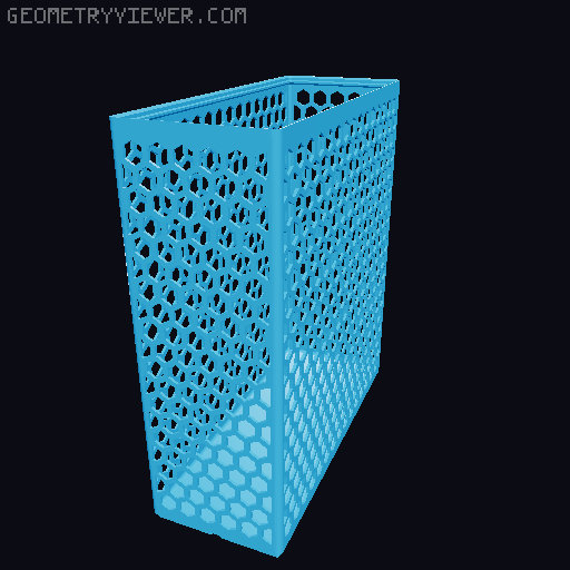 Gridfinity Hex Bins all sizes 3D model thumbnail
