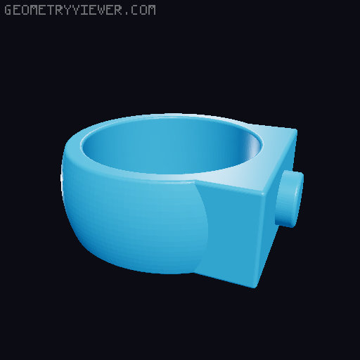 The Brick Ring of Creativity 3D model thumbnail