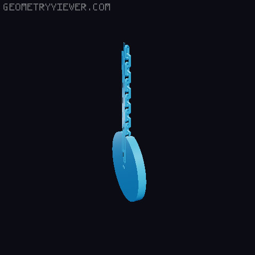 Floating Aquarium mine - no support, no glue, no fasteners 3D model thumbnail