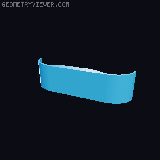 Quick Filament Spool Clamp 3D model thumbnail