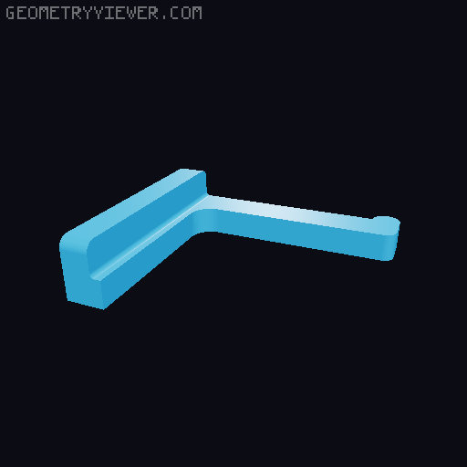 DDD Printable Wall Control System 3D model thumbnail