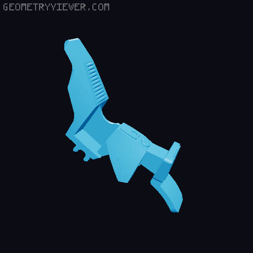 Lego Dirt Bike 3D model thumbnail
