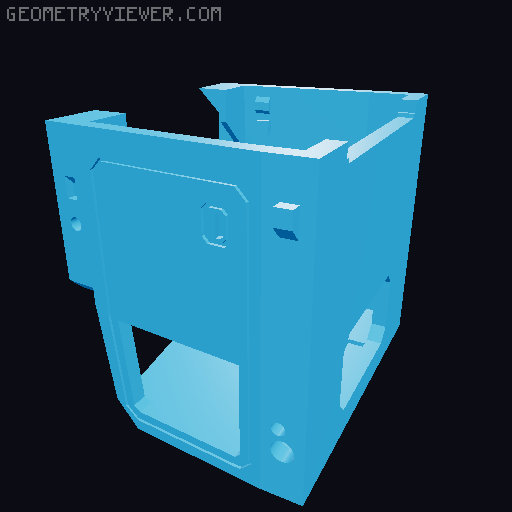 DIY RC SemiTruck 3D model thumbnail