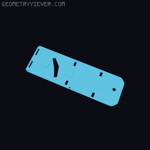 Star Trek TOS Tricorder Remix 3D model thumbnail