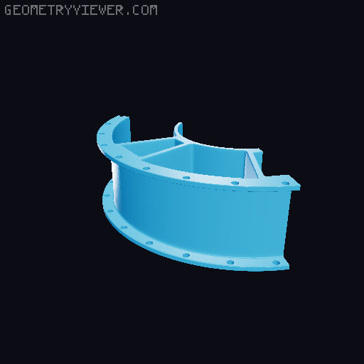 Airbus A320 Engine 3D model thumbnail