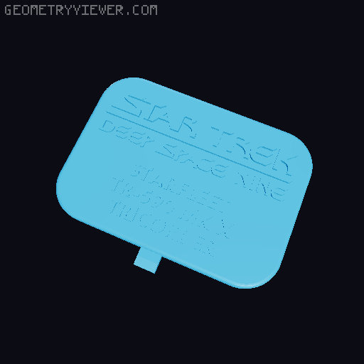 Star Trek TR-590 Tricorder Kit 3D model thumbnail