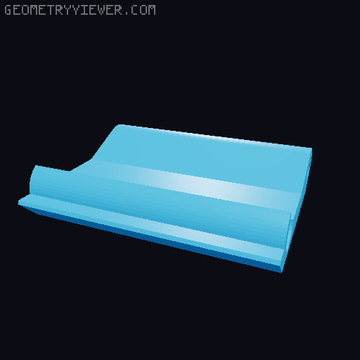 Deburring Tool Storage Case 3D model thumbnail
