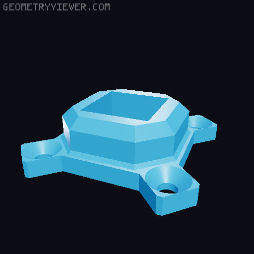 InsertMate - Accurate Heat Insert Guide (parametric) 3D model thumbnail