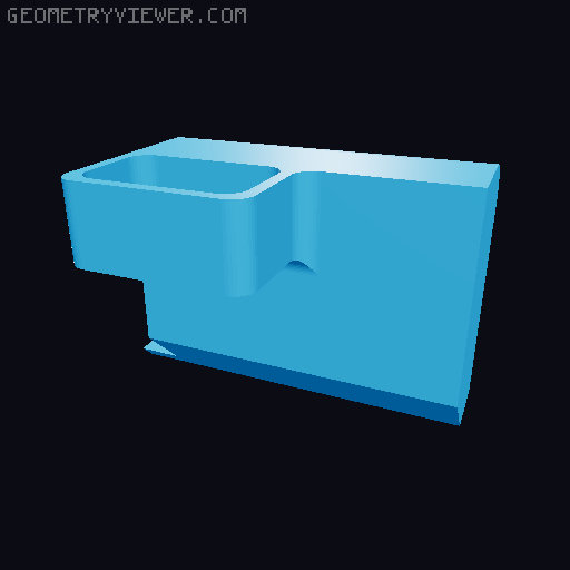 Cab Over Engine for the RC SemiTruck 3D model thumbnail