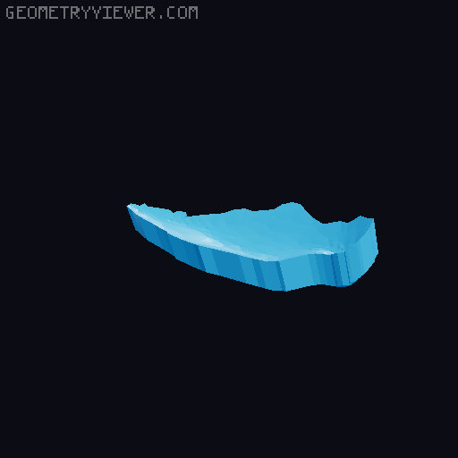 Urban doberman 3D model thumbnail