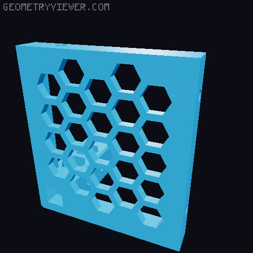 Modular 10 Inch Server Rack - Reworked 3D model thumbnail