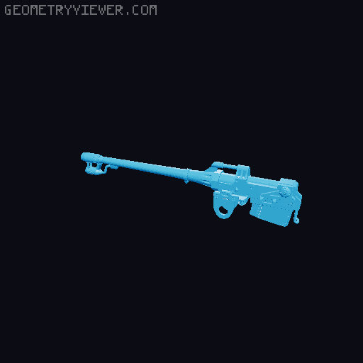 40mm attachments 3D model thumbnail