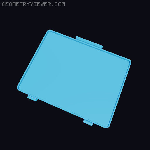 Organizer Box (Taller Version) 3D model thumbnail