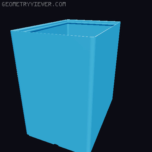 Gridfinity cups height 18 (130mm) collection 3D model thumbnail