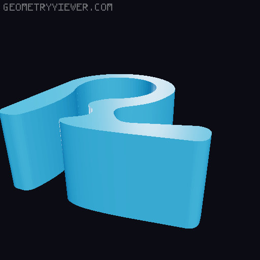 Filament clip 3D model thumbnail