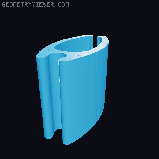 USB cable Organizer_Clip_Holder 3D model thumbnail