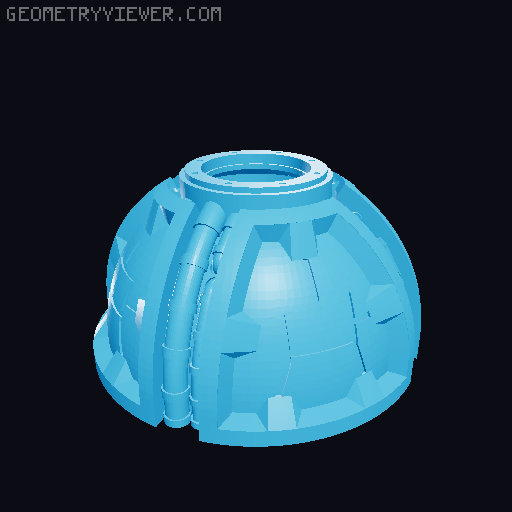 Reactor Ferrum Secundus 3D model thumbnail