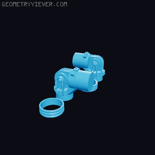 OCP ED209 3D model thumbnail