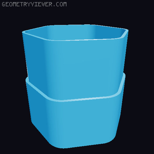 Box boxes jar jars tin tins easy printable without support tested 3D model thumbnail