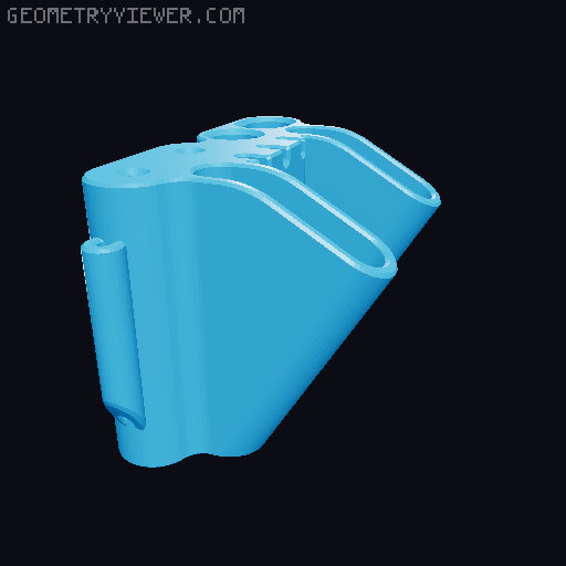 FF Adv 5M Pro Tool Holder Set 3D model thumbnail