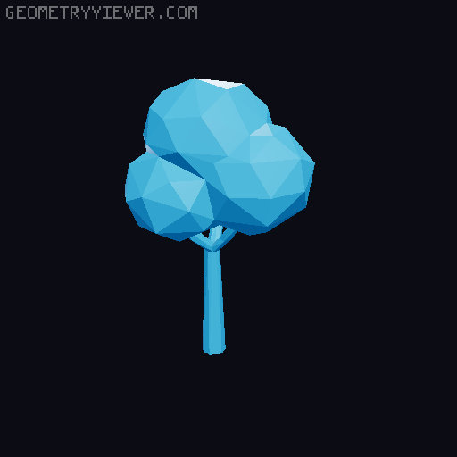 Low Poly Lighthouse 3D model thumbnail