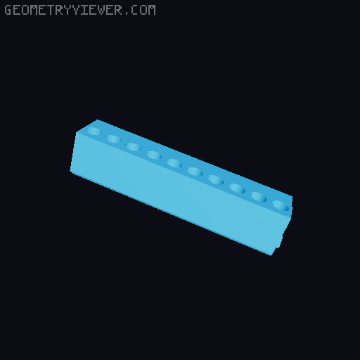Wall Control Router Bit Storage 3D model thumbnail