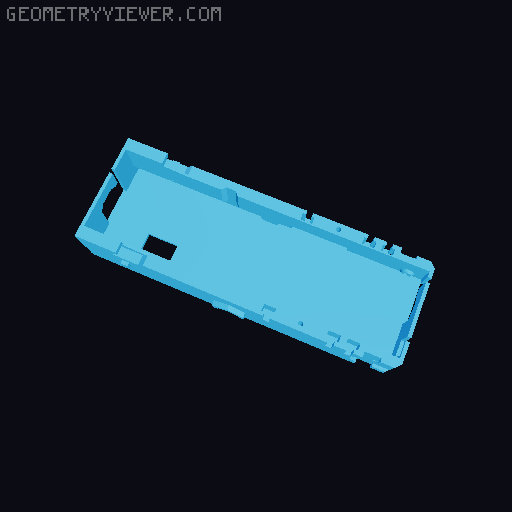 Cab Over Engine for the RC SemiTruck 3D model thumbnail