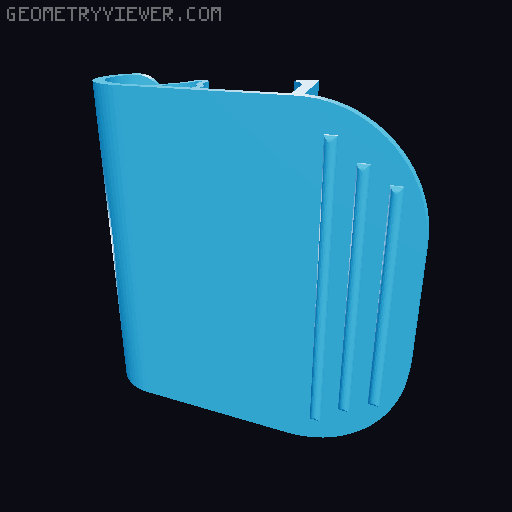 Drying Rack Locking Clip Generator 3D model thumbnail