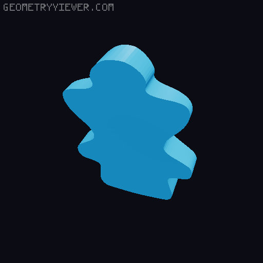 Cute Stitch Remix - 5 Color - MMU 3D model thumbnail