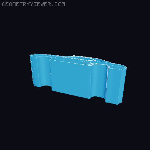 Car silhouettes! different models 3D model thumbnail