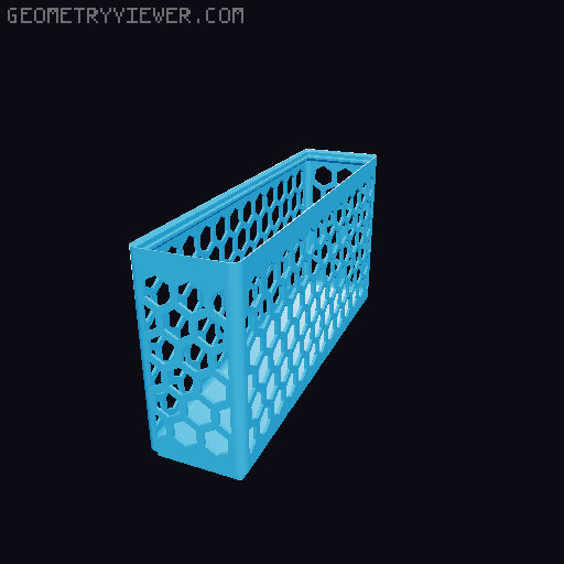 Gridfinity Hex Bins all sizes 3D model thumbnail
