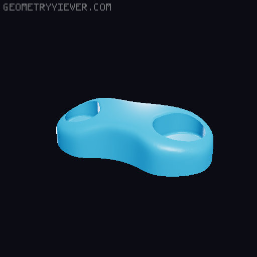 Cute Skull Lamp 3D model thumbnail