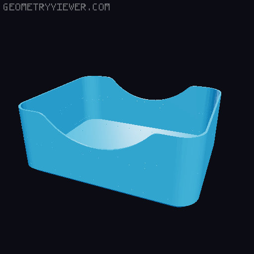 Travel Soap Dish, Neat and Compact when traveling and Using (Single colour version also included) 3D model thumbnail