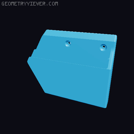 IKEA SKADIS MK3 / MK3S / MK3S+ Steel Sheet Holder 3D model thumbnail