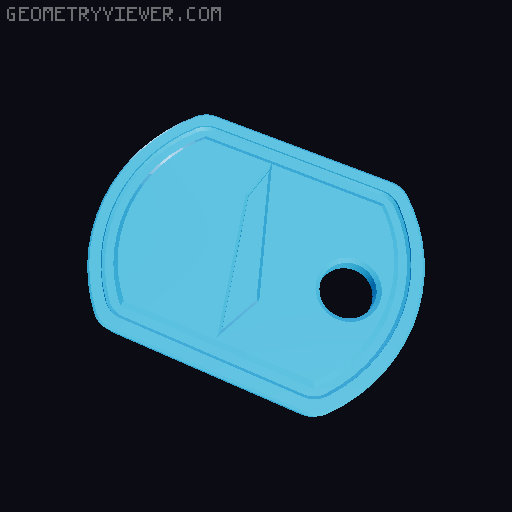DnD inspired Coins: Silver 3D model thumbnail