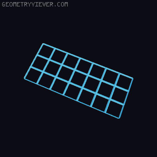 Generated STL Files from Parametric Gridfinity Baseplate 3D model thumbnail