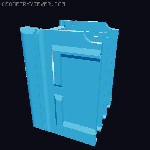 Organizer Box XL Pro 2-3 Slot Holder | With Split Version 3D model thumbnail