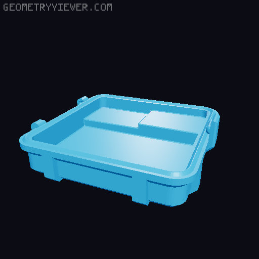 Battery Box mk 1 3D model thumbnail