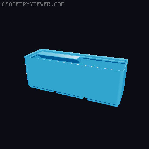 Gridfinity cups height 6 (46mm) collection 3D model thumbnail
