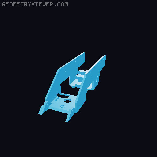 DIY RC Crane 3D model thumbnail